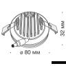 Встраиваемый светильник Technical DL303-L7B4K 