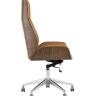 Кресло руководителя TopChairs Crown коричневое 