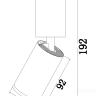 Потолочный светильник Technical C051CL-01B 