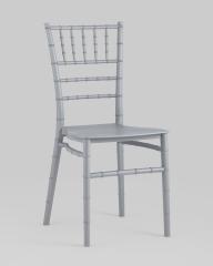 Стул Chiavari (Кьявари) пластик серебряный обеденный для кухни