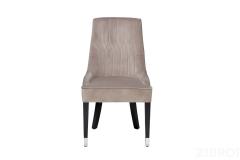 Стул Elegante велюр жемчужно-серый Cat4 56*65*101см