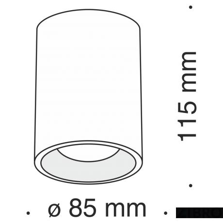 Потолочный светильник Technical C012CL-01W 