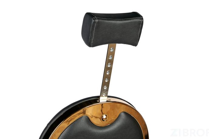 Барбер кресло CAESAR Gold Black 