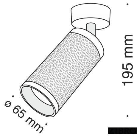 Потолочный светильник Technical C034CL-01W 