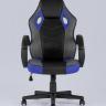 Игровое кресло компьютерное TopChairs Sprinter синее геймерское 