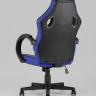 Игровое кресло компьютерное TopChairs Sprinter синее геймерское 