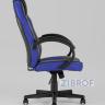 Игровое кресло компьютерное TopChairs Sprinter синее геймерское 