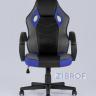 Игровое кресло компьютерное TopChairs Sprinter синее геймерское 