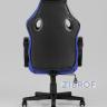 Игровое кресло компьютерное TopChairs Sprinter синее геймерское 