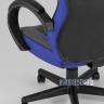 Игровое кресло компьютерное TopChairs Sprinter синее геймерское 
