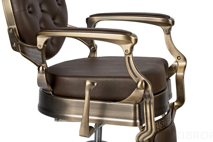 Барбер кресло BUZZ Bronze Brown 