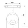 Трековый светильник Technical TR028-2-15W3K-B 