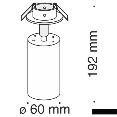 Потолочный светильник Technical C018CL-01B 