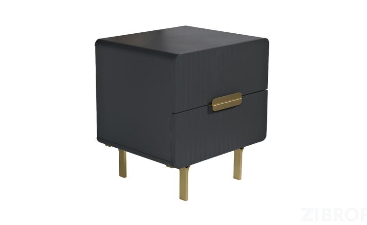 40AD-CB0005A Тумбочка серая 50*41,5*56 см 