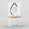 Парикмахерское зеркало TARUS DUO GLOSS 