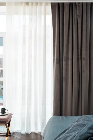 115KRT-282605-TUL CREM Тюль Ницца кремовый, 275*320 