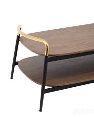 Журнальный столик Нолан 120*60 темное дерево