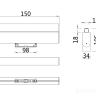 Трековый светильник Technical TR013-2-10W4K-B