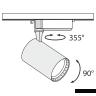 Трековый светильник Technical TR003-1-17W3K-B 