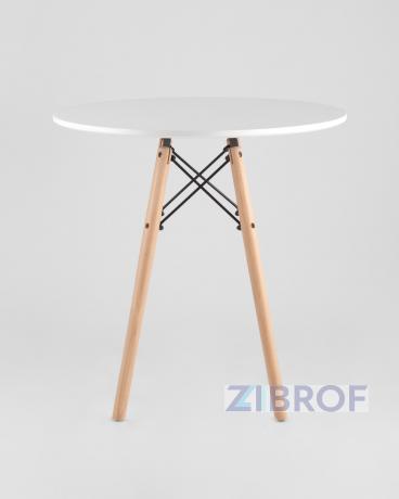 Eames D70, 2 стула Eames DSW белые