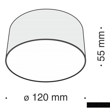 Потолочный светильник Technical C032CL-L12W4K