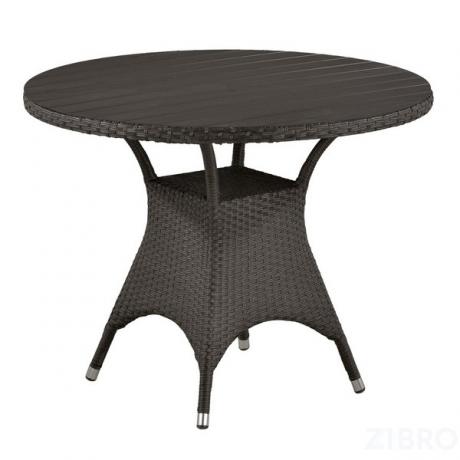 Стол из иск. ротанга T190AD-W52-D96 Brown (декинг) 