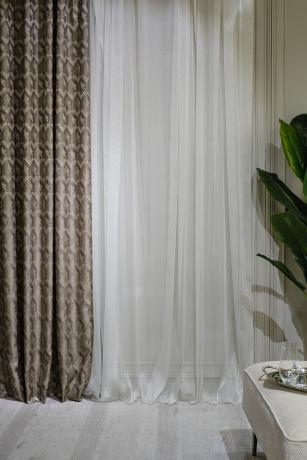 121GD-BON01-TUL BEL Тюль ROMA белый 275*320см