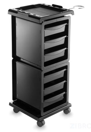 Тележка парикмахерская MODUS IKEART NERO 