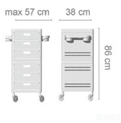 Тележка парикмахерская ​MY 