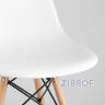 стол Eames 120*80 см, 4 белых стула