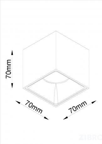 Потолочный светильник Technical C065CL-L12W3K 