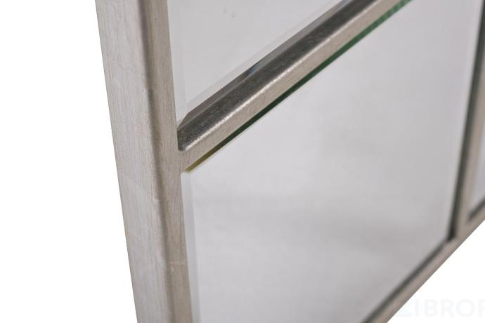 KFG048 Зеркало в металлич. раме цвет хром 90*140см 