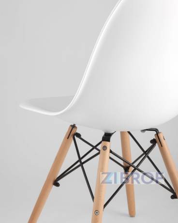 Frank 120*80, 4 стула Eames белые