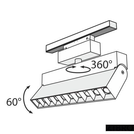 Трековый светильник Technical TR015-2-20W3K-B 
