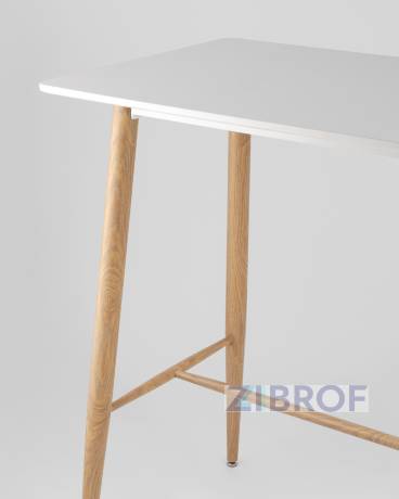 Стол барный DSW белый 