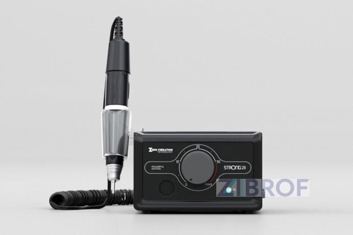 Аппарат для маникюра Strong 211/H400RU Black Edition (без педали в коробке) 