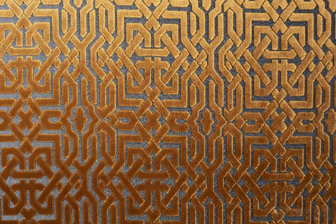 134LS-127062740-LATTICE ORANG Ткань 