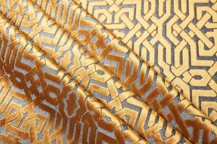 134LS-127062740-LATTICE ORANG Ткань 