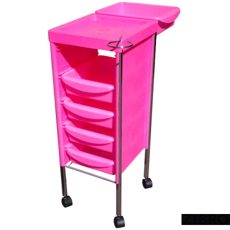 Тележка парикмахерская CARAMEL CLASSIC pink 
