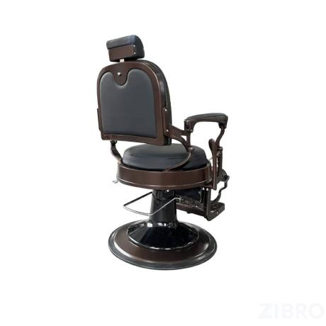 ВИНТАЖНОЕ БАРБЕР КРЕСЛО VINTAGE 004 (ROYAL) BLACK