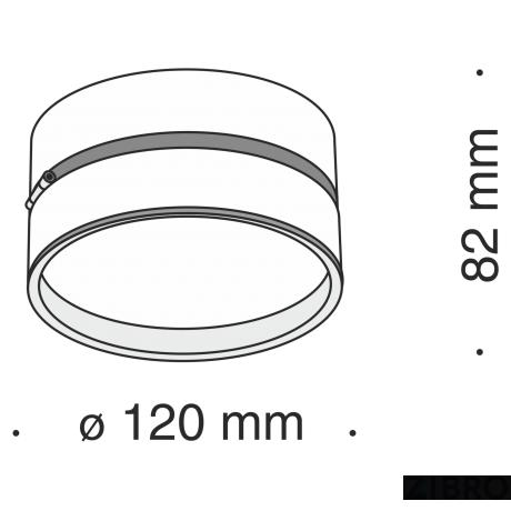 Потолочный светильник Technical C024CL-L18W4K 