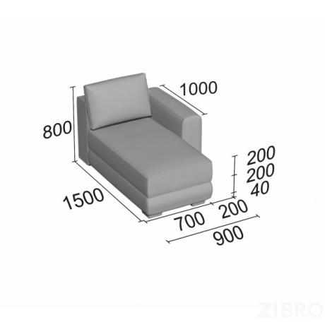 Оттоманка Гогленд с подъемным механизмом 