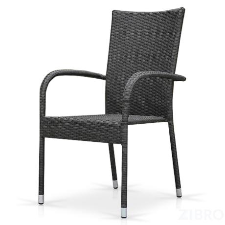 Плетеный стул AFM-407G grey 