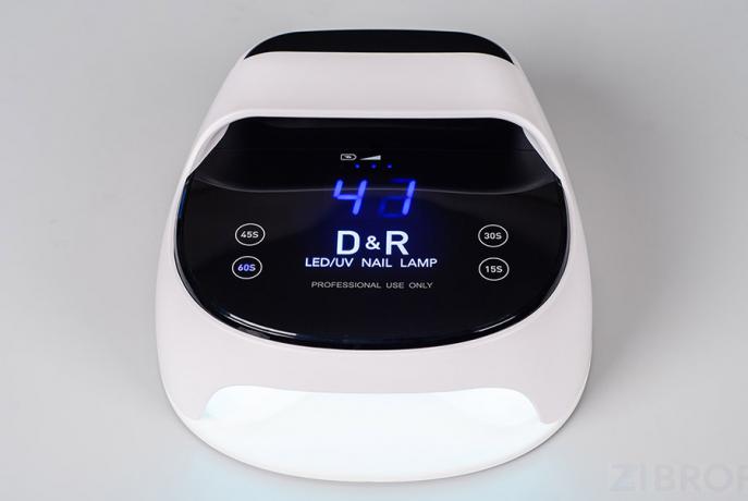 UV/LED лампа SD-6365, 48 Вт, с аккумулятором 