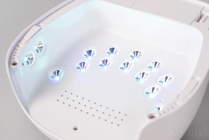 UV/LED лампа SD-6365, 48 Вт, с аккумулятором 