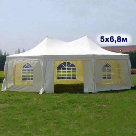 Шатер-павильон AFM-1054HF Beige (5х6.8) (уп. 2 кор.) 