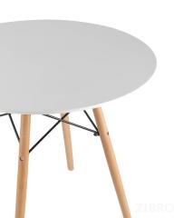 Стол DSW D80, столешница МДФ, ножки массив бука