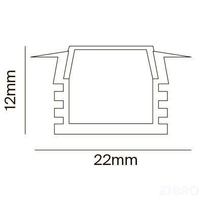 Комплектующие к светодиодной ленте Technical ALM006S-2M 