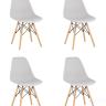 Стул Style DSW светло-серый x4 