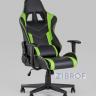 Игровое кресло компьютерное TopChairs Impala зеленое геймерское 